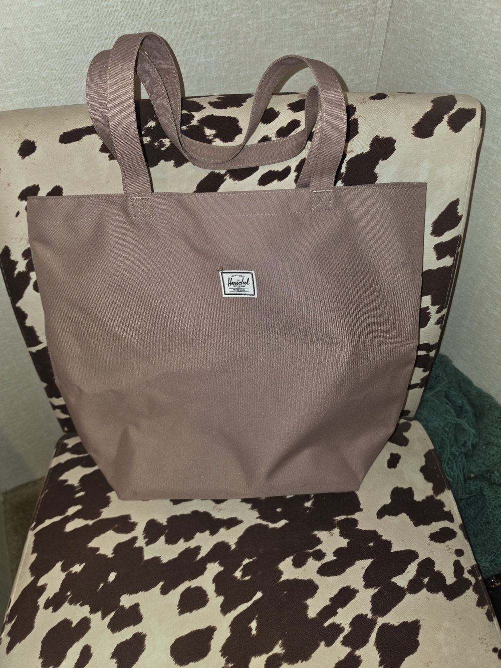 Herschel Supply Company Mauve Canvas Tote Bag
